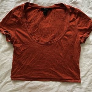Orange crop T-shirt